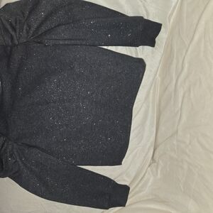 Gap Kids Glittery Charcoal Sweatshirt